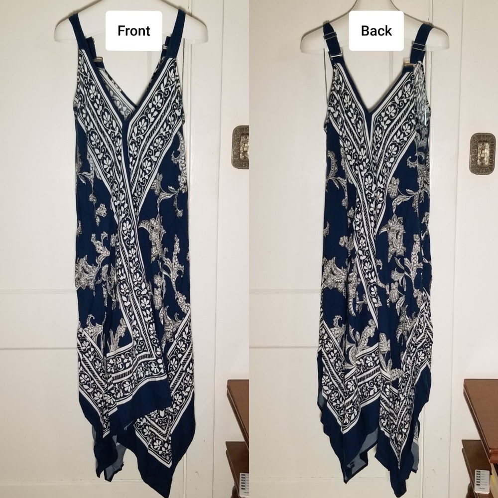⭐Host Pick⭐ Scarf Print Maxi Dress By Denim 24/7